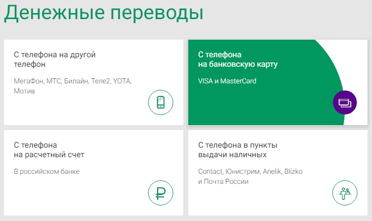 Карта мегафон банковская условия использования 2021